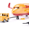 DHL CARGO AIRCRAFT WITH ACCESSORIES