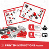 Engino Creative Builder: 10 Multimodel Set- STEM Engineering Toys for Kids Ages 6+ (10 Models to Build)
