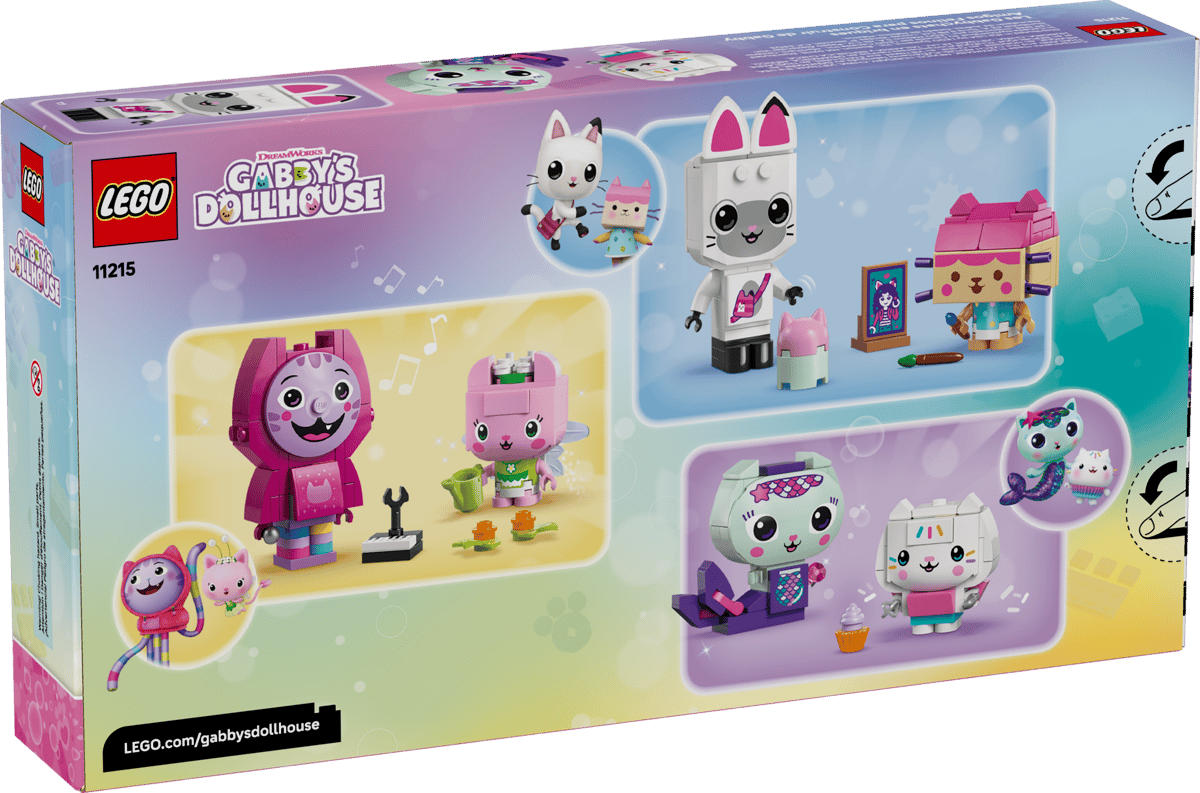 Gabby's Dollhouse 11215 – Gabby's Brick-Built Cat Friends