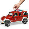 BRUDER Jeep Wrangler Unlimited Rubicon Πυροσβεστική