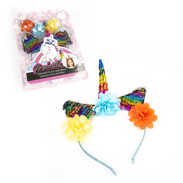 NICE GIRABRILLA UNICORN HEADBAND