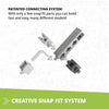 Engino Creative Builder: 15 Multimodel Set- STEM Engineering Toys for Kids Ages 6+ (15 Models to Build)