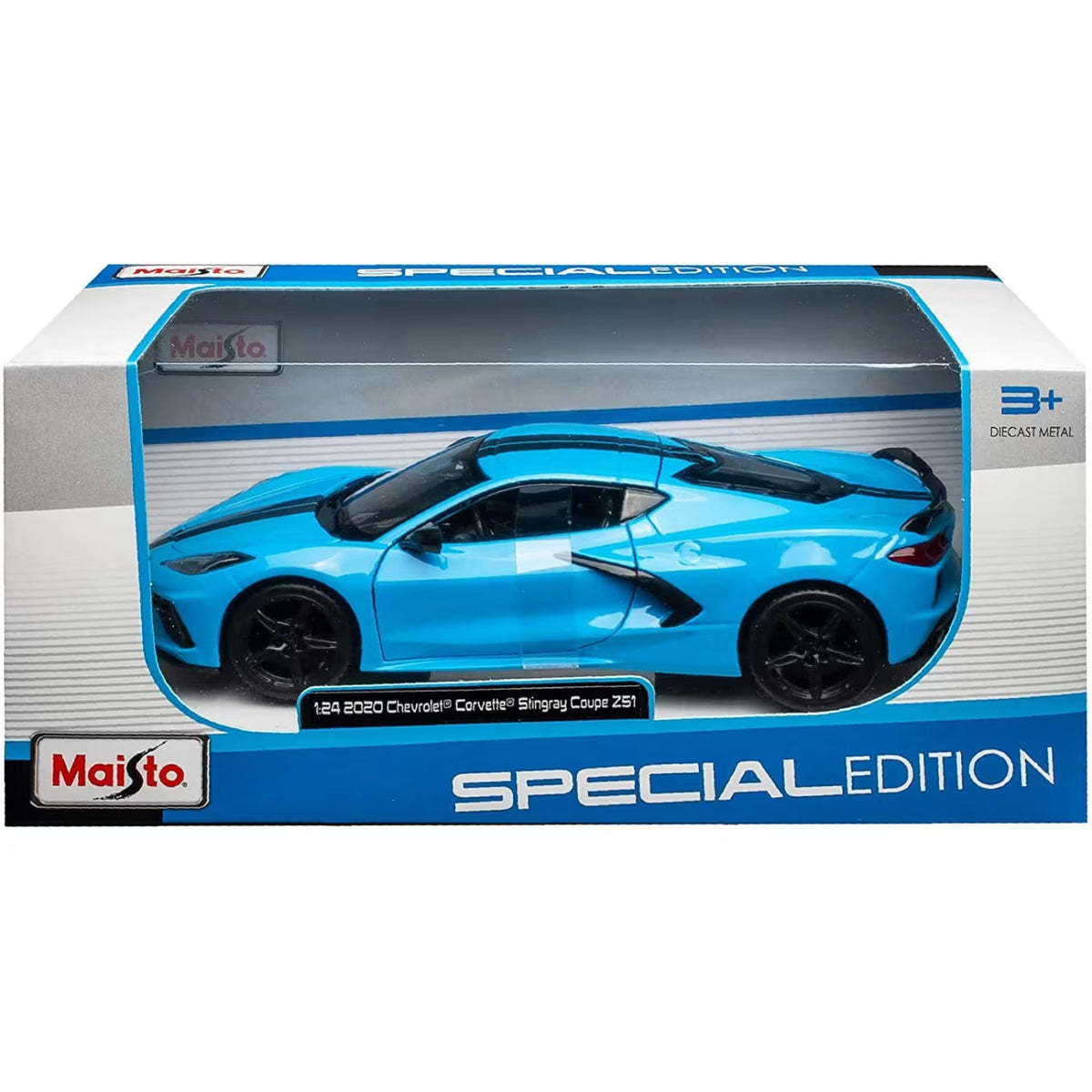 Maisto 2020 C8 Corvette Stingray – Blue
