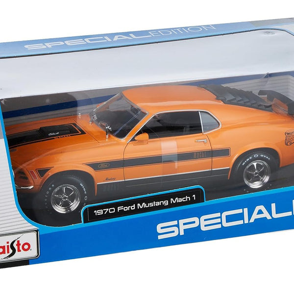 Maisto Special Edition 1:18 – 1970 Ford Mustang Mach 1 – Orange