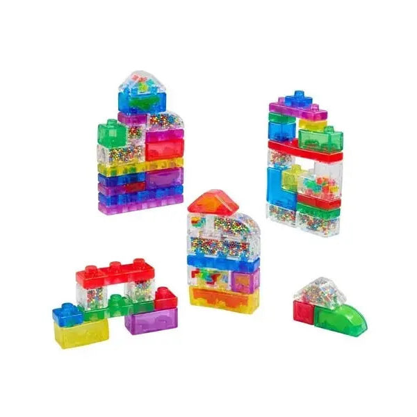 Jelly Blox Mega Set – 50 Squishy Building Blocks