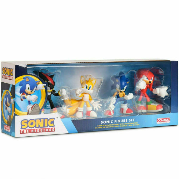 Sonic The Hedgehog Mini Figures Gift Set 4 pcs (7.8 - 9cm)
