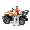 Quad Bike with Rider