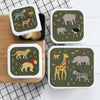 A Little Lovely Company Set of 4 Lunch & Snack Boxes – Savanna