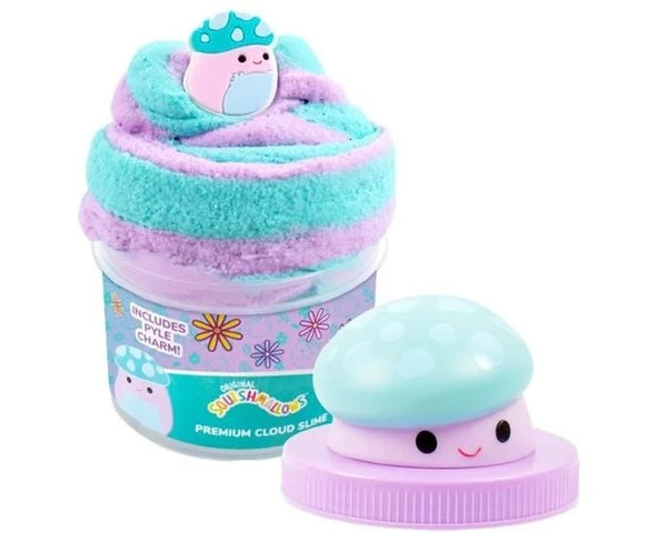 Squishmallows - Αρωματικό Cloud Slime με topper σε βαζάκι W1 (4 σχέδια)