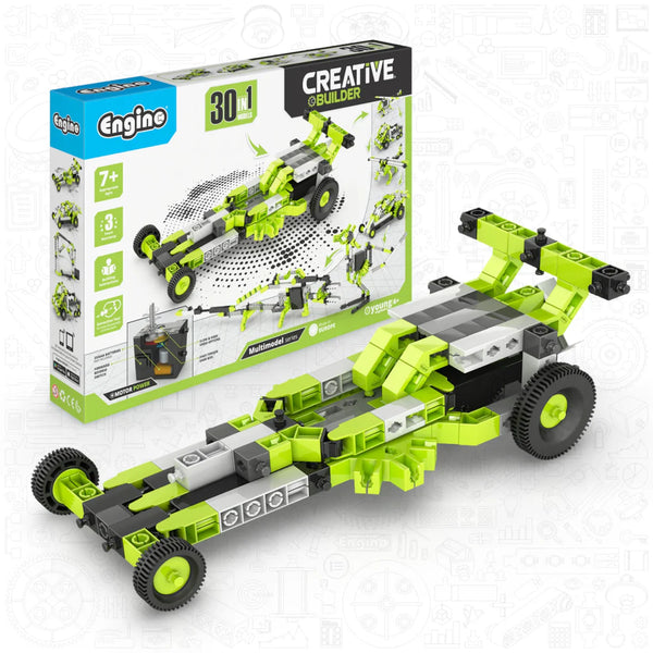 Engino Creative Builder: Κινητικό Σετ 30 Μοντέλων - STEM Εκπαιδευτικά Παιχνίδια Μηχανικής για παιδιά 7+ ετών (30 Μοντέλα για Κατασκευή)