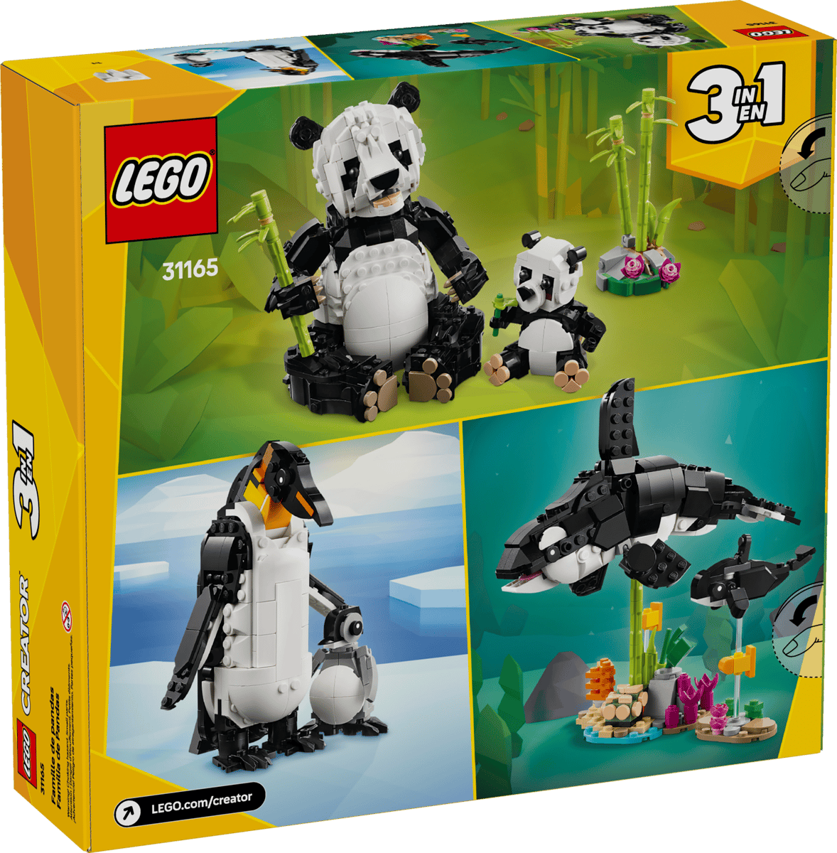 LEGO: Wild Animals - Panda Family