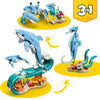Creator 3-in-1 Sea Animals: Beautiful Dolphins