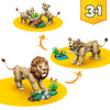Creator 3-in-1 Wild Animals: Majestic Lion