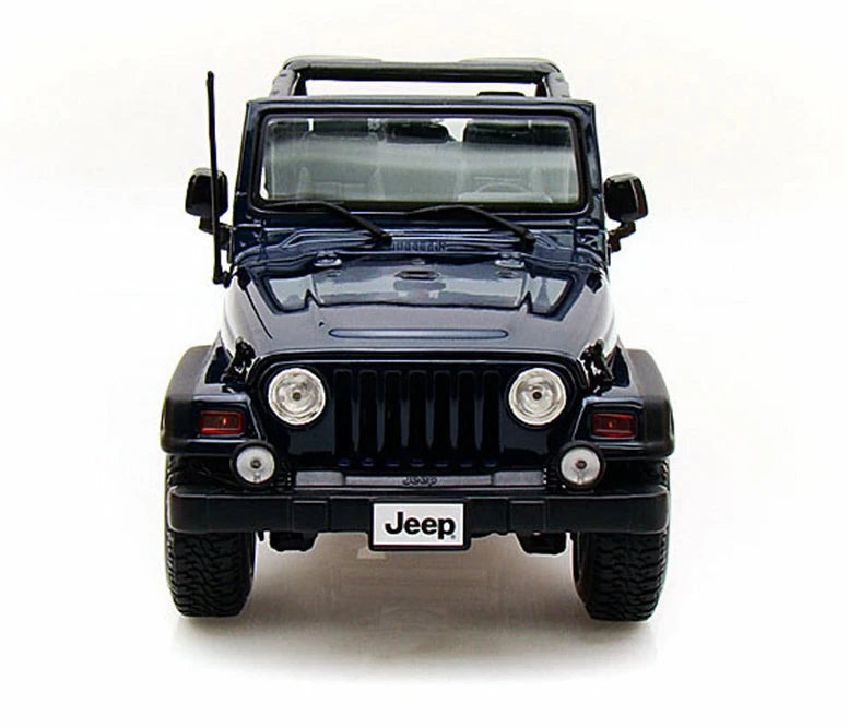 Maisto 31663 – Jeep Wrangler Rubicon – Blue – 1:18