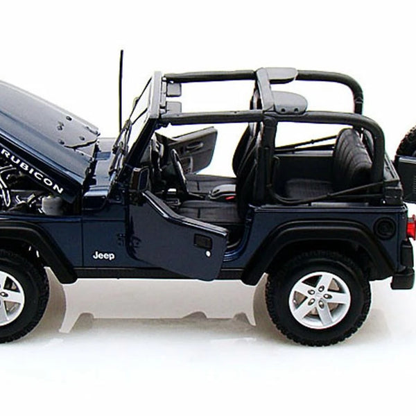 Maisto 31663 – Jeep Wrangler Rubicon – Blue – 1:18