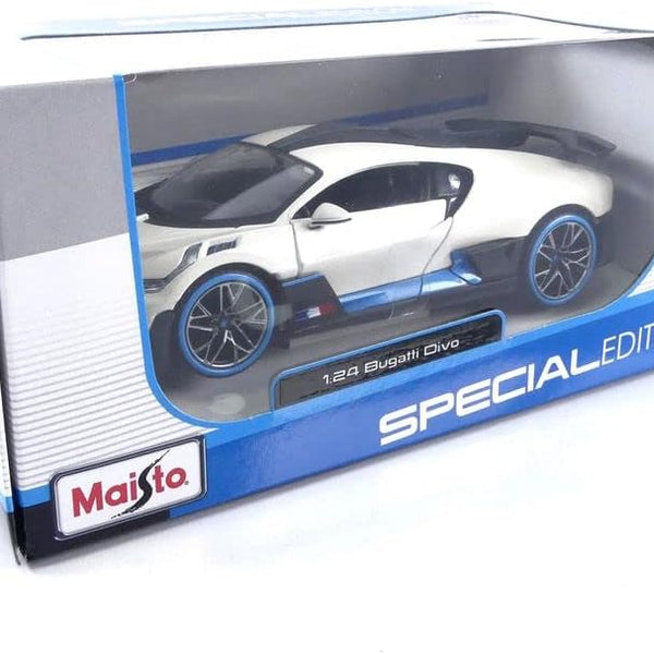 Maisto 1:24 Bugatti Divo Special Edition – White