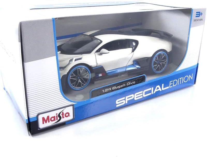 Maisto 1:24 Bugatti Divo Special Edition – White