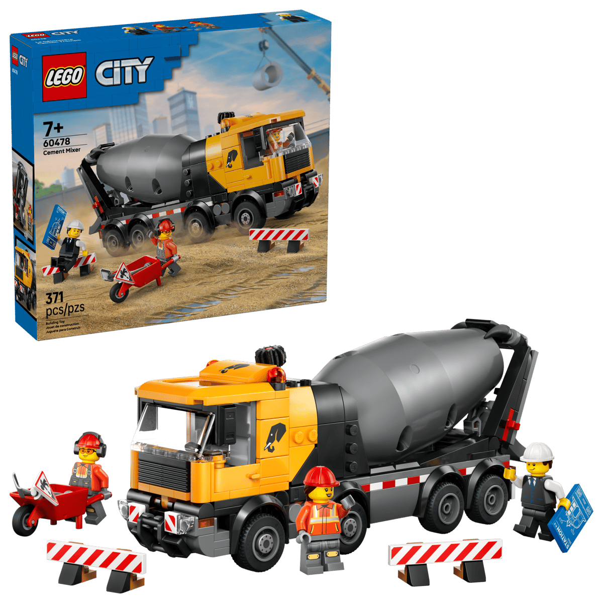 LEGO: Cement Mixer