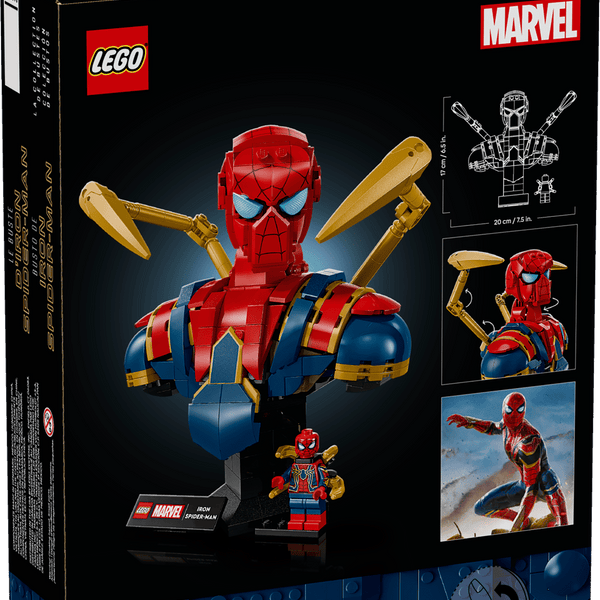 Marvel Iron Spider-Man Bust