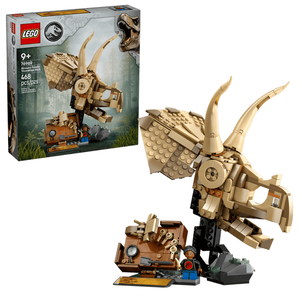 Jurassic World Dinosaur Fossils: Triceratops Skull