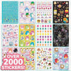 Squishmallows - Sticker Book 2000+ αυτοκόλλητα