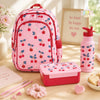 A Little Lovely Company – Kindergarten Backpack with Insulated Lunch Compartment – Cherries