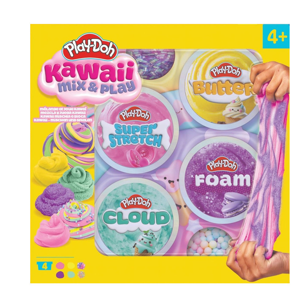 Play-Doh Kawaii Mix & Play Slime Set