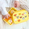 A Little Lovely Company – Δοχείο φαγητού Bento με θήκες 1.2L – Animal Friends
