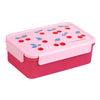 A Little Lovely Company Bento Lunch Box with Compartments 1.2L – Cherries