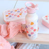 A Little Lovely Company Bento Lunch Box with Compartments 1.2L – Hearts