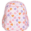 A Little Lovely Company – Kindergarten Backpack with Insulated Lunch Compartment – Hearts