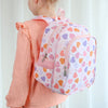 A Little Lovely Company – Kindergarten Backpack with Insulated Lunch Compartment – Hearts