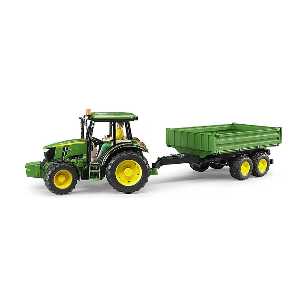 John Deere 5115M Tractor with Trailer