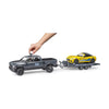 RAM 2500 with Trailer and Racing Car