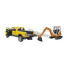 RAM 2500 with Trailer and Excavator