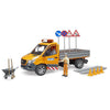 Mercedes Benz Sprinter Construction Van with Worker and Accessories