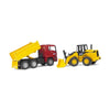 MAN Construction Dump Truck with Loader
