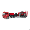 MAN TGA Low Loader with Manitou Loader