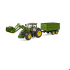 Τρακτέρ John Deere 7R 350 με φορτωτή και τρέιλερ