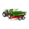 Tractor with Front Loader and Trailer ROADMAX