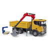 Scania Super 560R Construction Truck with Crane and 2 Pallets