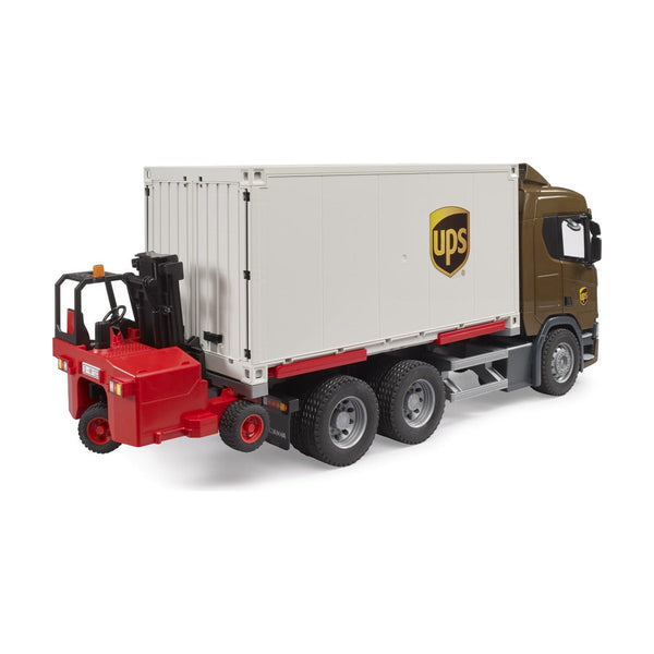Scania Super 560R UPS Truck with Forklift