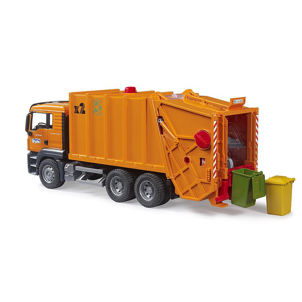 MAN TGS Garbage Truck, Orange