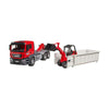 MAN TGS with Detachable Container and Schaffer Loader