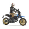 Ducati Off-Road Motorcycle with Rider