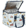 A Little Lovely Company – Insulated Lunch Bag – Vehicles