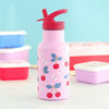 A Little Lovely Company Double-Walled Stainless Steel Bottle 350ml – Cherries