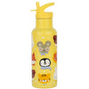 A Little Lovely Company XL Double-Walled Stainless Steel Bottle 500ml – Animal Friends