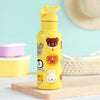 A Little Lovely Company XL Double-Walled Stainless Steel Bottle 500ml – Animal Friends