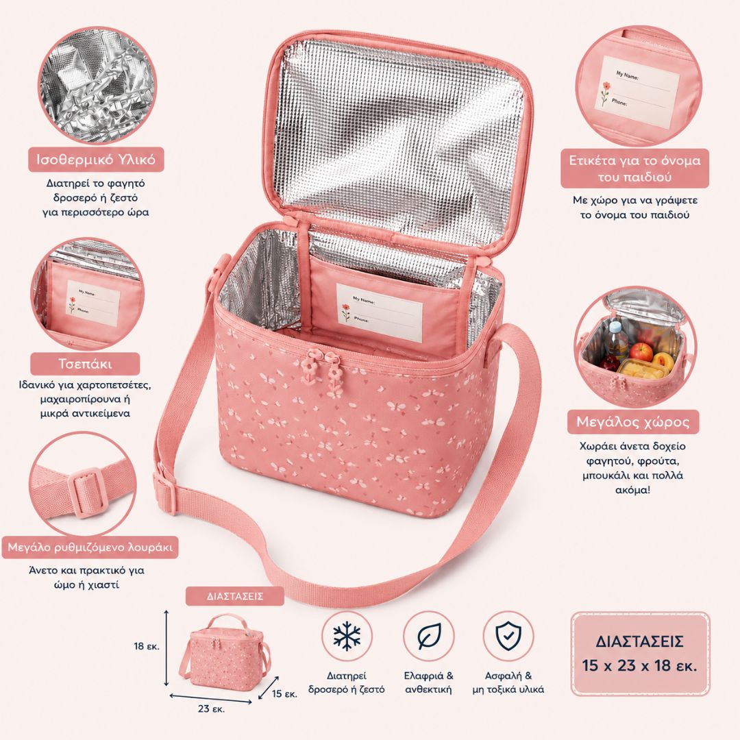 Fresk Insulated Lunch Bag – Butterfly